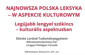 Legújabb lengyel szókincs - kulturális aspektusban