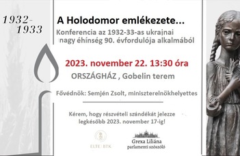 A Holodomor emlékezete....konferencia